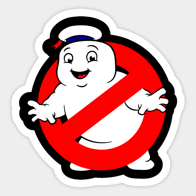 Ghostbusters Afterlife Mini Puft Logo Ghostbusters Sticker Teepublic 